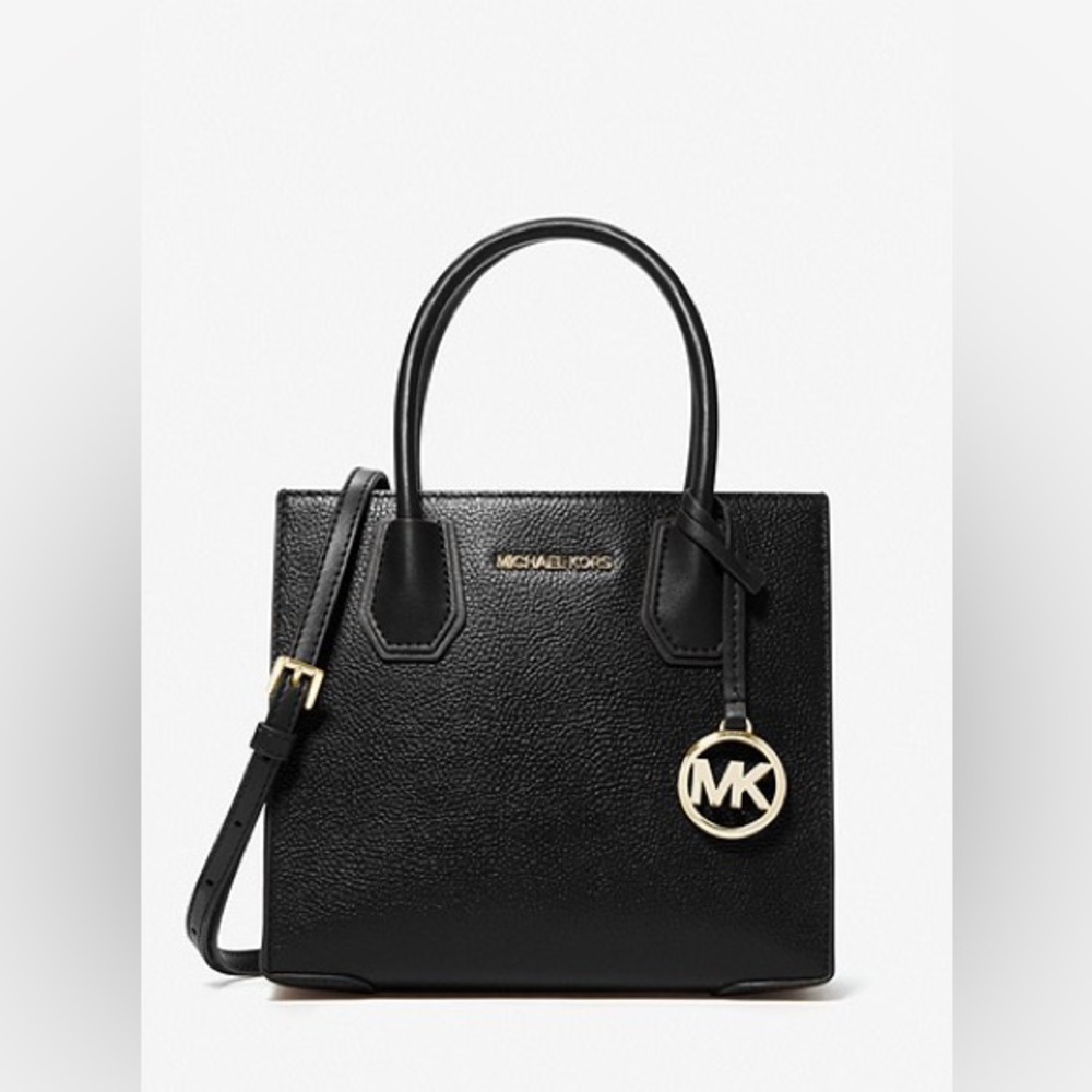 Mercer Medium Pebbled Leather Crossbody Bag